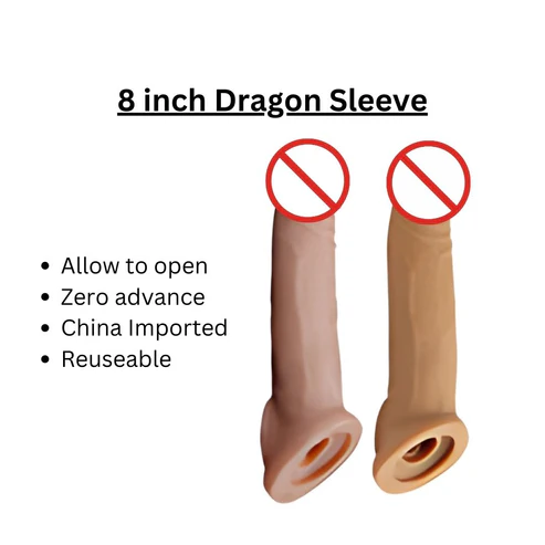 Buy Silicon Dragon Condom Sleeve in Pakistan - Silicon Condoms