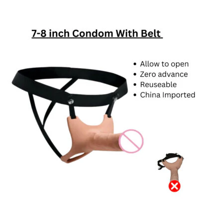 Buy Silicon sleeve Dildo with Belt in Pakistan At Best Price - Sex Toys