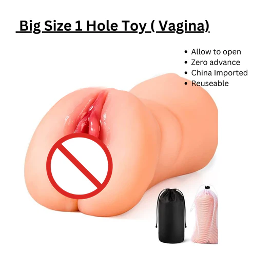 Pocket Pussy Sex Toy - 2 Hole Vagina